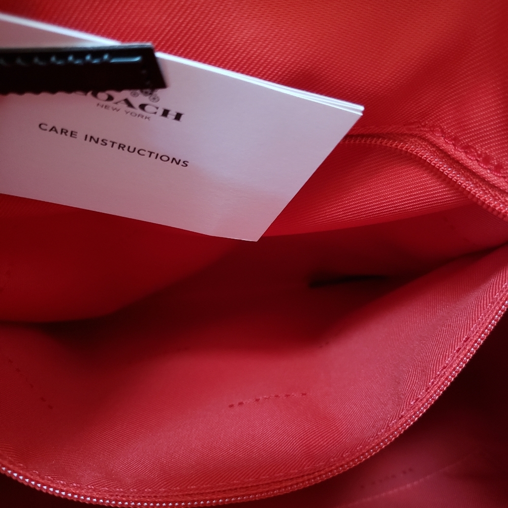 Authentic Coach Mock Croc backpack - Picture 7 of 11